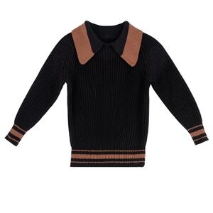 Kids Black and Brown Sweater